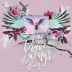 WITH BRAVE WINGS!