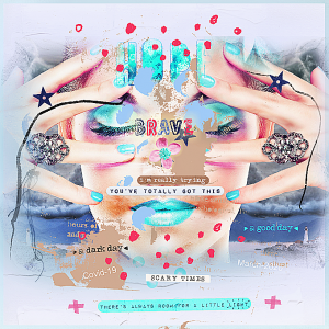 Art Journaling-Monthly Muse-March 2020-Week #4-Never Lose Hope