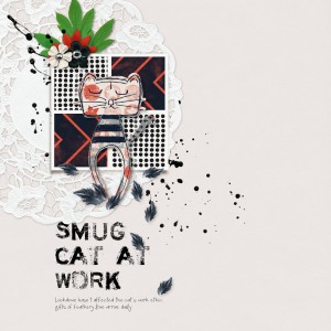 RecipeChallenge: Cat at work