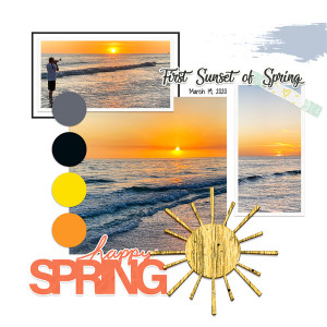 Spring Sunset
