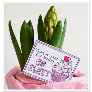 So Sweet gift tag