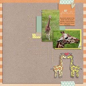 Giraffe Love