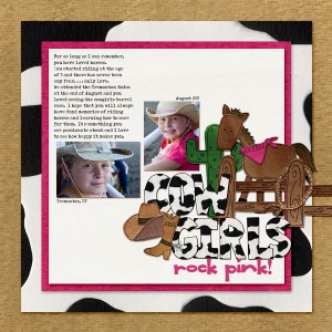 Cow Girls Rock Pink