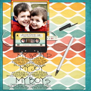 My World, My Joy, My BOYS