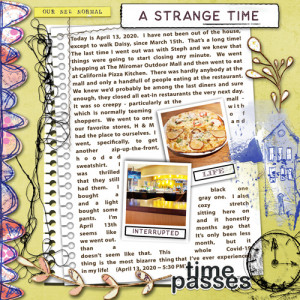 April A Strange Time