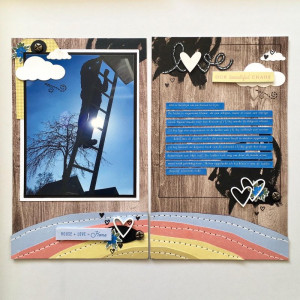 Sahin Designs challenge- Love our beautiful chaos