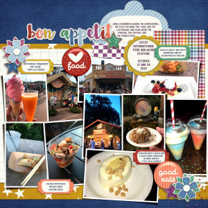 Epcot Food and Wine: The Food (right)