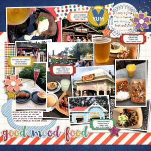 Epcot Food and Wine: The Food (left)