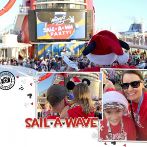 Disney Cruise: Very Merrytime Sail-A-Wave