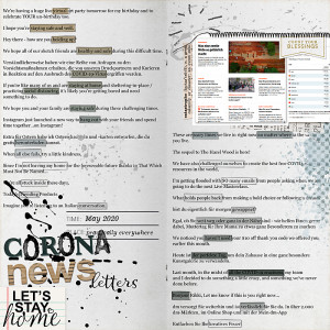 Corona News letters