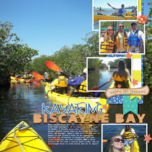 Kayaking Biscayne Bay