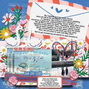 June Journaling Challenge Cancelled Wedding.