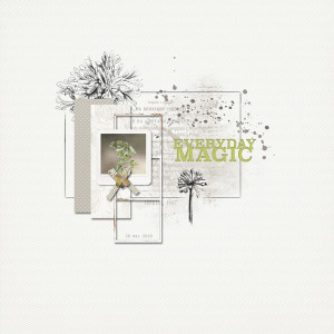 Everyday Magic | June Scraplift Challenge