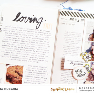 April Travel notebook page 1 -det2
