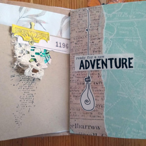 New Adventure - junk journal