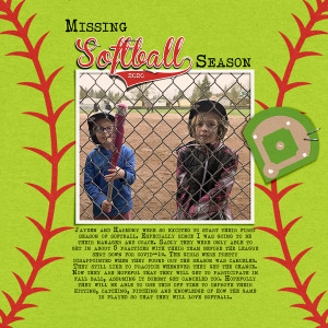 Missing Softball Season
