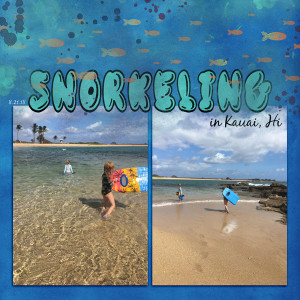 Snorkeling in Kauai