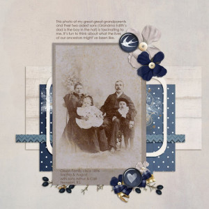 LG July Challenge  - Olsson Family 1896