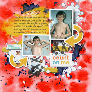 July Template Challenge Dylan Chicken Pox
