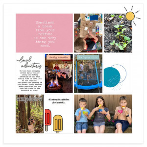 Staycation in April