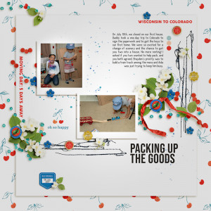packing up the goods