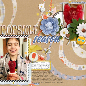 Popsicle Season - JOURNALING CHALLENGE - SOSN 07/08