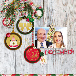 December 2020 Calendar Topper