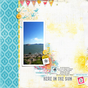 here in the sun