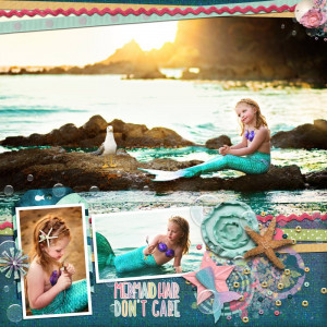 mermaid hair don't care