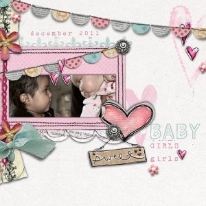 Baby K and Baby Sienna