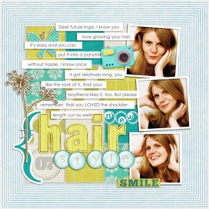 New hairstyle