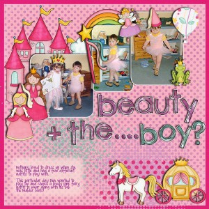 Beauty and the... boy?