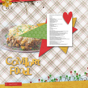 July 21 Scrap A Holiday Recipe