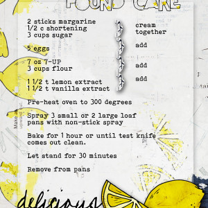 Lemon Pound Cake