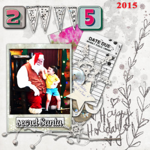 Little Butterfly Wings Countdown to Christmas in July
