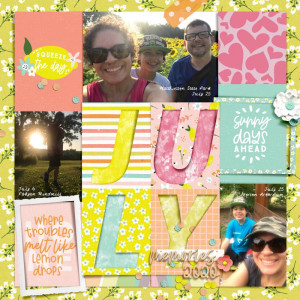 July Memories 2020 - Scrap with Pocket Journaling Cards | Christmas in July