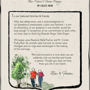 WEDDING ANNOUNCEMENT