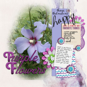 Purple-flowers