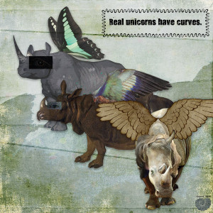 REAL UNICORNS HAVE CURVES