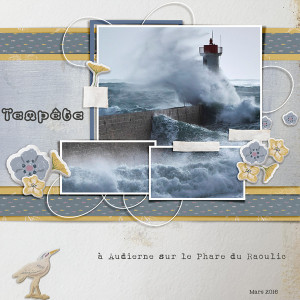 Tempête à Audierne