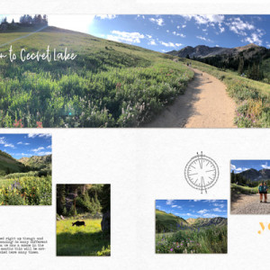 Albion basin to Cecret lake