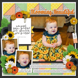 Blooming Beautiful (Random Challenge, Aug 2020)