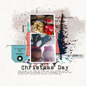 Lynn Grieveson: August 2020 Challenge - Same Kit - Christmas Day pt1