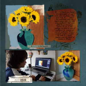 Painting Sunflowers
