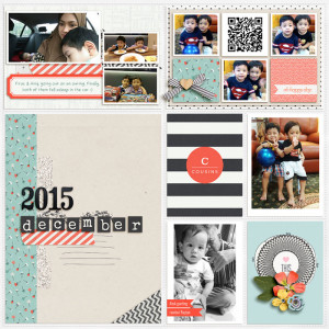 Project Life 2015 - December, Part 1