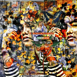 Rachel Jefferies-Mixed Media Challenge-September 2020-Embracing The Past By Moving Forward