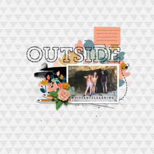 Outside