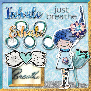 Little Butterfly Wings September Just Breathe Kit