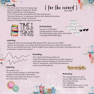 September 2020 Journaling Challenge