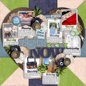 Right Now: Studio Edition (Journaling Challenge, Sept 2020)